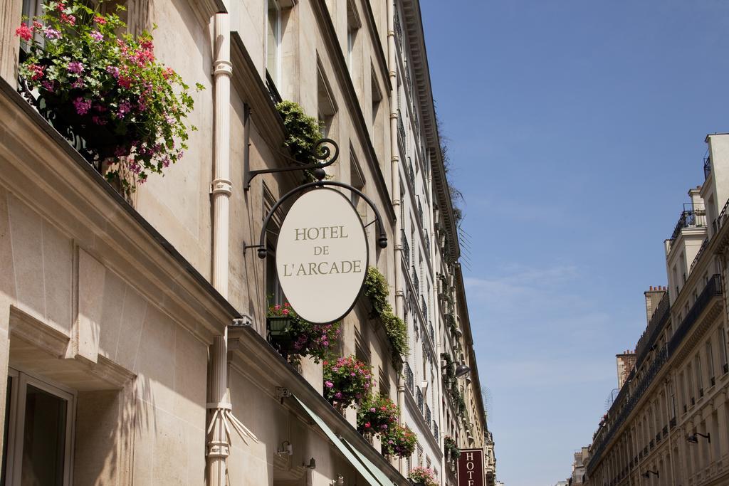Hotel De L'Arcade Paris Luaran gambar